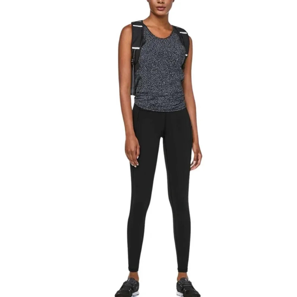 Lululemon Womens 4 Speed Up Tight 28 Full-On Luxtreme Black